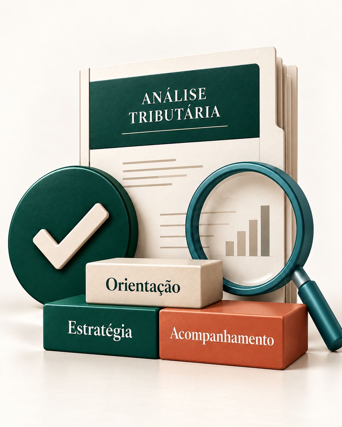Análise tributária, orientação, estratégia e acompanhamento